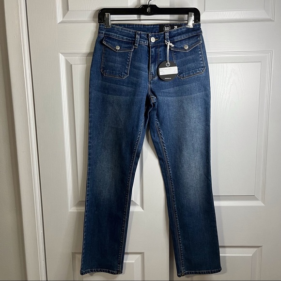 RES DENIM STRAIGHT LACER POCKET JEANS - Picture 2 of 9